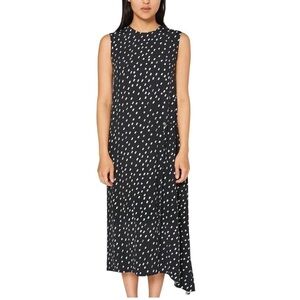 Cedric CHARLIER Sleeveless Black dress with print size US 12
